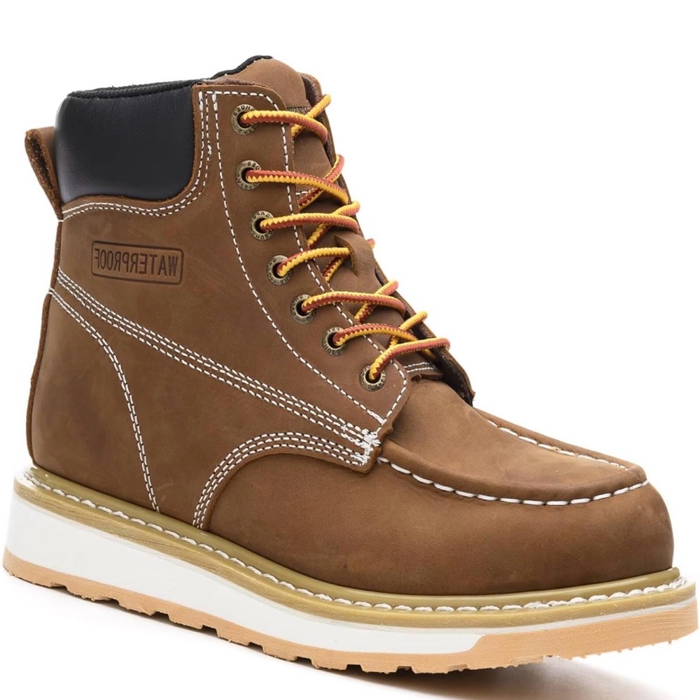 Weatherproof Men's steel toe Boots